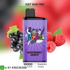 IGET Bar Pro Raspberry Grape 10000 Puffs