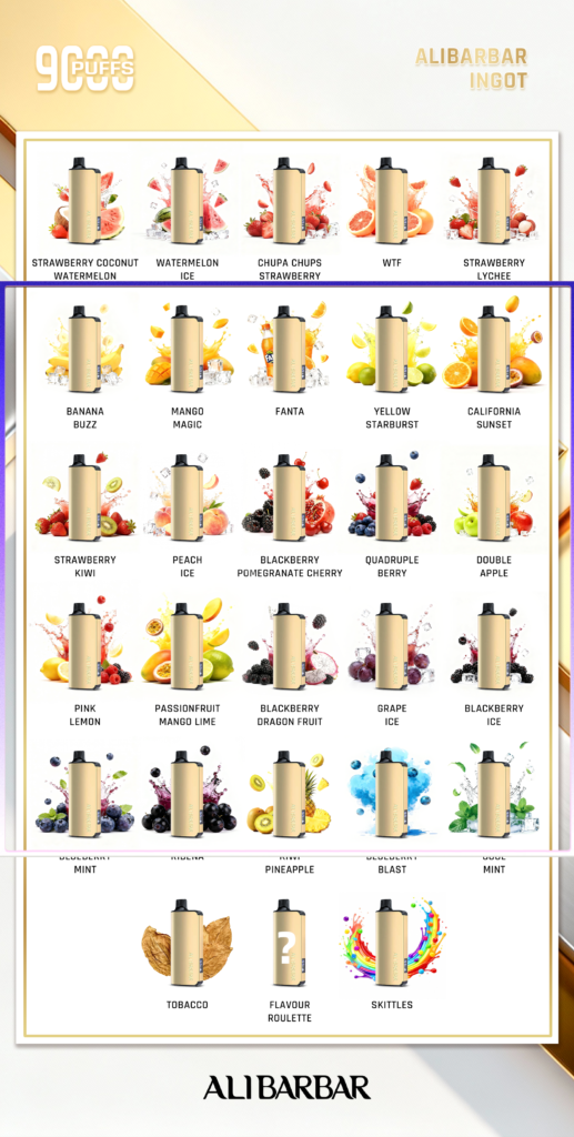 Alibarbar Ingot 9000: Where Every Puff Tells a Story