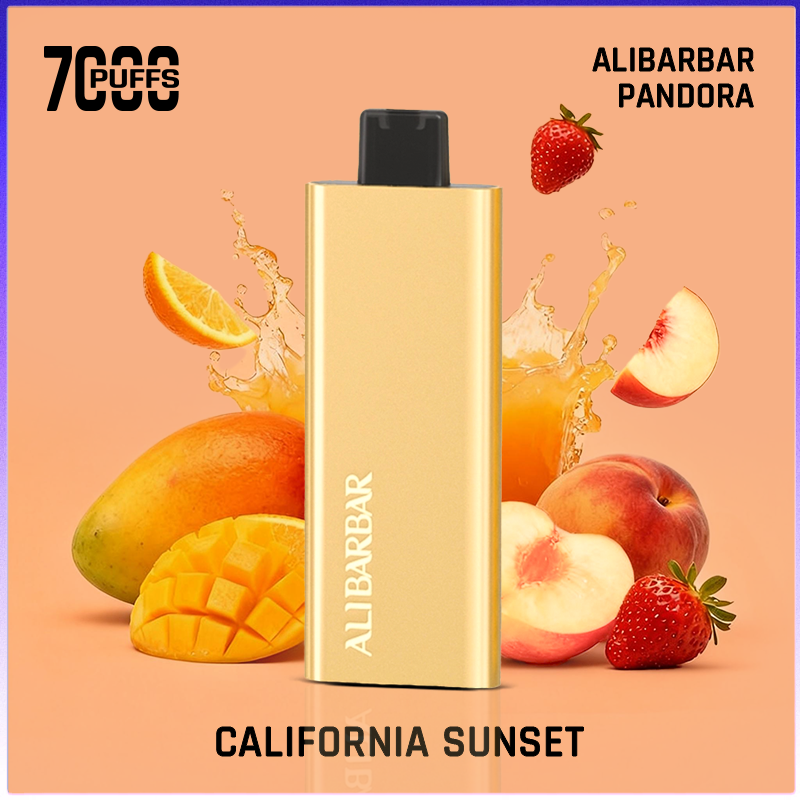 Alibarbar Pandora California Sunset 7000 Puffs