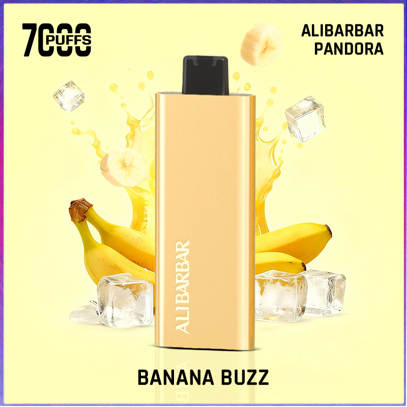 Alibarbar Pandora Banana Buzz 7000 Puffs