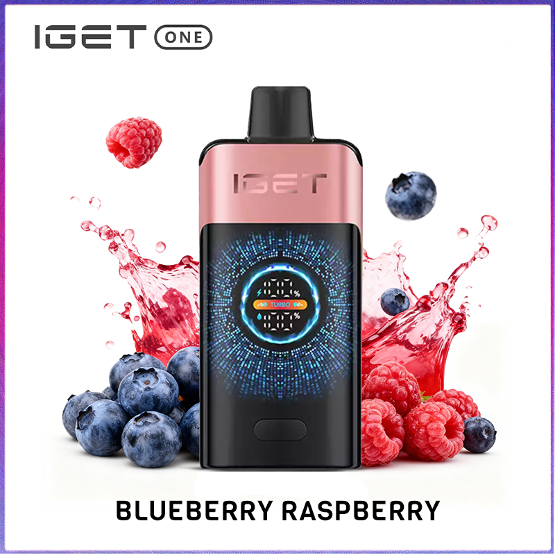 IIGET One Blueberry Raspberry 12000 puffs