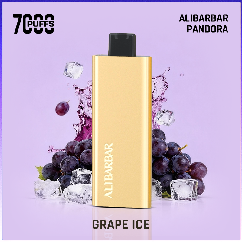 Alibarbar Pandora Grape Ice 7000 Puffs