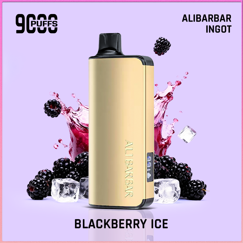 Alibarbar Ingot Blackberry Ice 9000 Puffs
