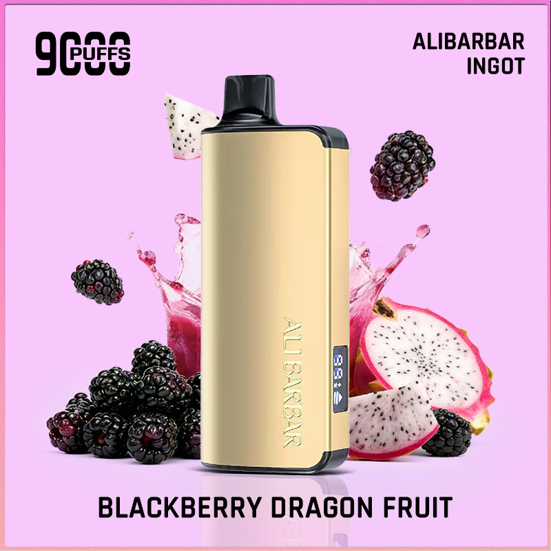 Alibarbar Ingot FTP (Blackberry Dragon Fruit) 9000 Puffs