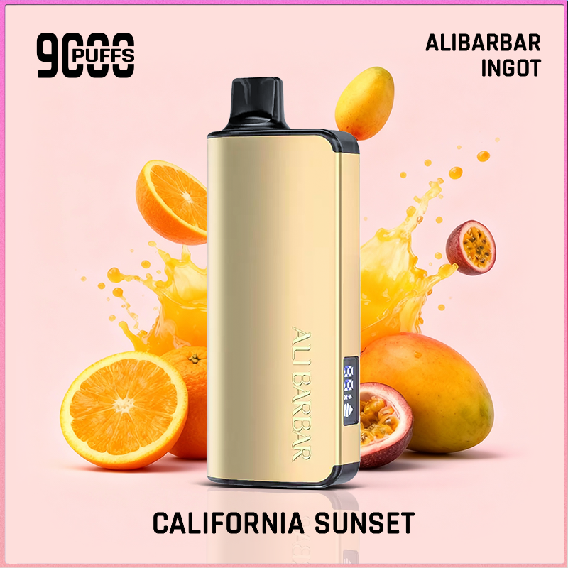 Alibarbar Ingot California Sunset (Fanta) 9000 Puffs