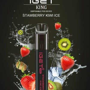 IGET King Vape – Strawberry Kiwi Ice (2600 Puffs)