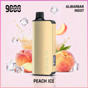 Alibarbar Ingot Peach Ice 9000 Puffs