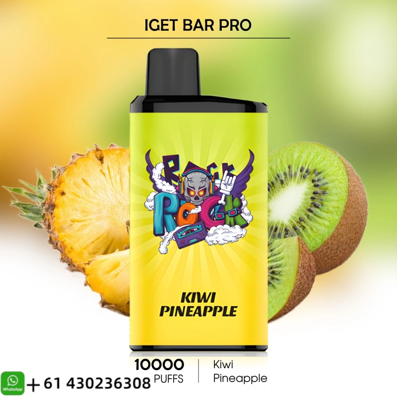 How to Recharge IGET Bar Pro Kiwi Pineapple 10000 Puffs