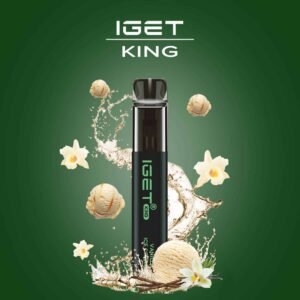 IGET King Vape – Vanilla Ice Cream (2600 Puffs)