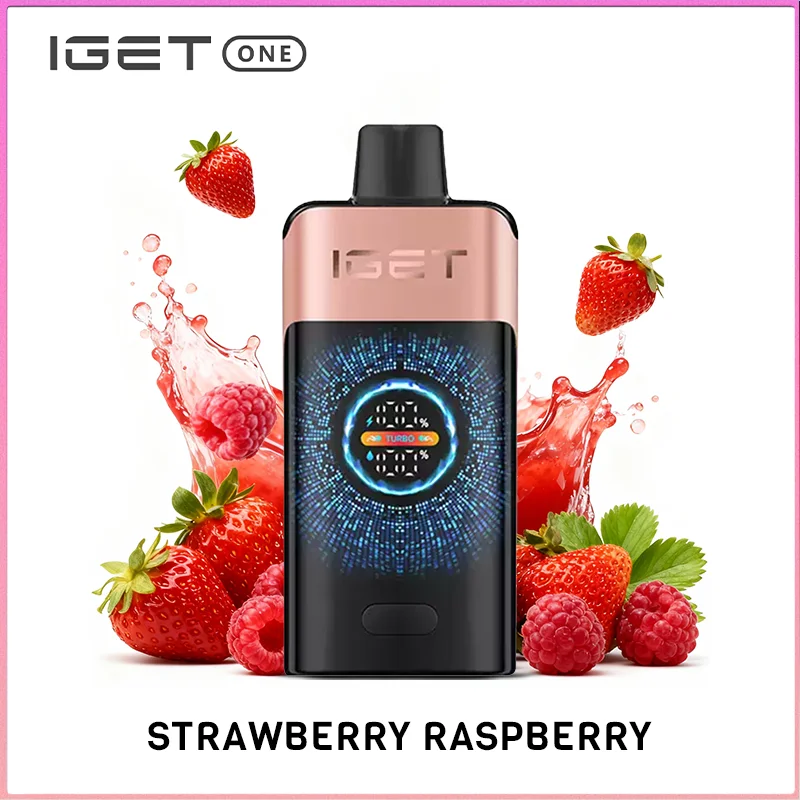 IGET One Strawberry Raspberry Review: 10000+ Puffs & Dual Mesh (Aus)