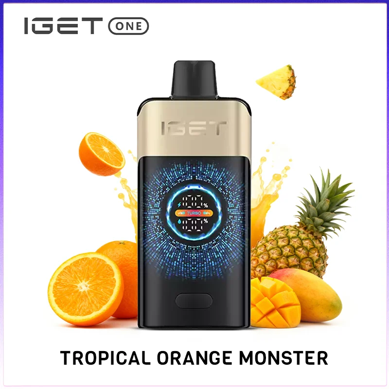 IGET One Tropical Orange Monster 12000 Puffs | AU Review
