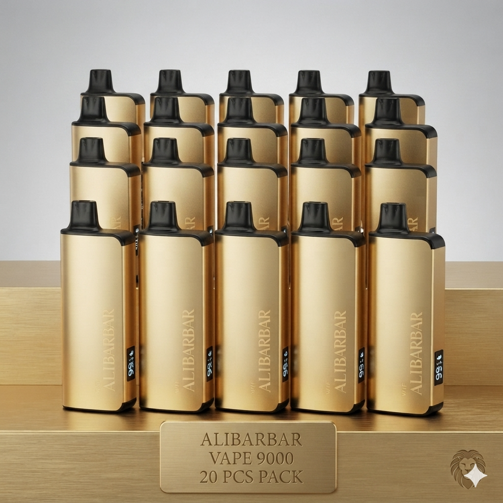 Alibarbar Ingot 9000 Puffs 20PCS Disposable Vape