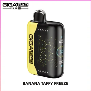 GIGA BAR PULSE X 25,000 Puffs Banana Taffy Freeze