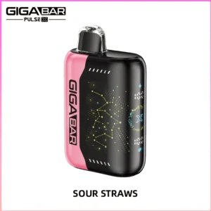 GIGA BAR PULSE X 25,000 Puffs sour straws