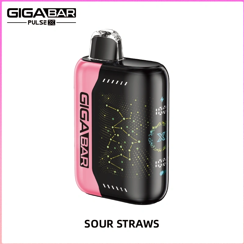 GIGA BAR PULSE X 25,000 Puffs sour straws