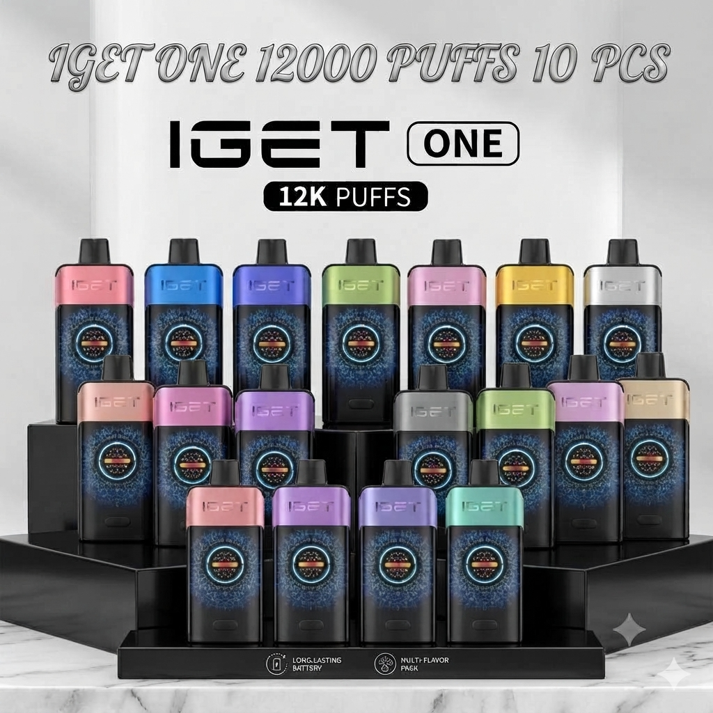 IGET One 12000 Puffs 10PCS Disposable Vape