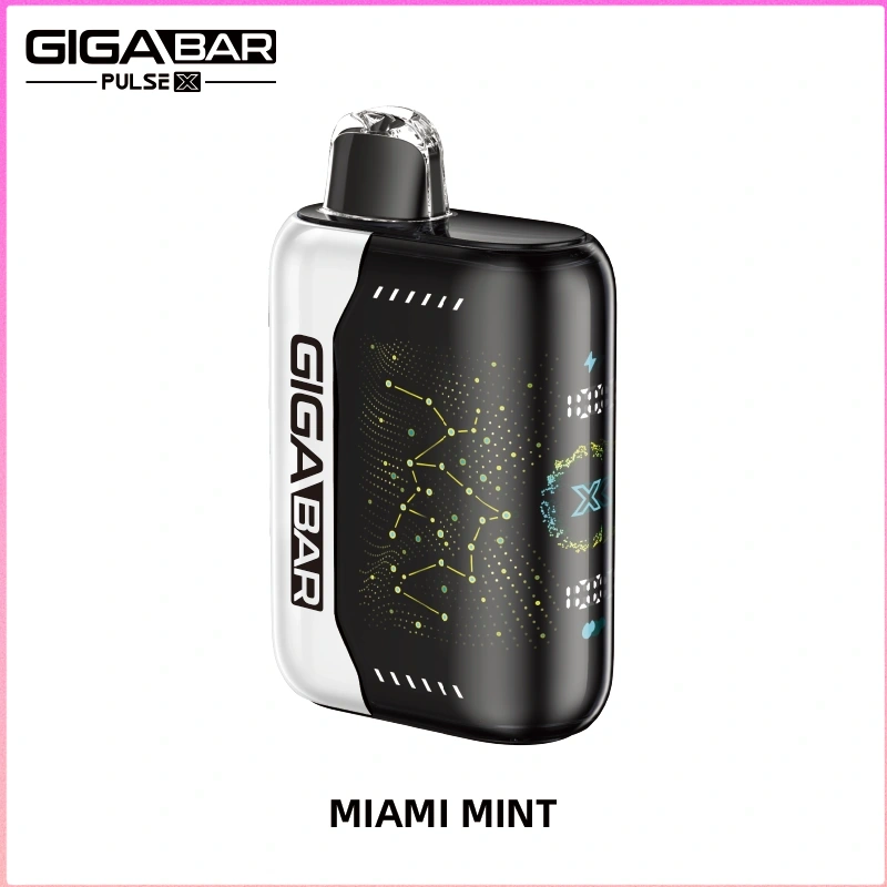 GIGA BAR PULSE X 25,000 Puffs Miami Mint