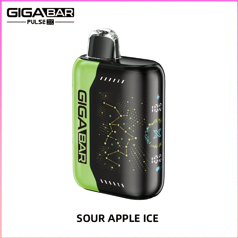 GIGA BAR PULSE X 25,000 Puffs sour apple ice